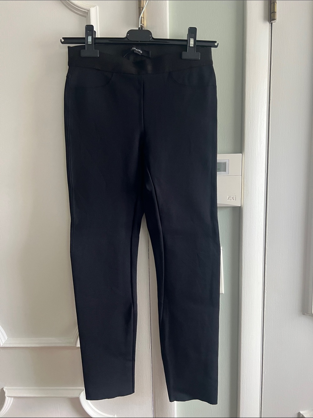 J Brand Black Pull-On Slim Leggings